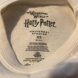 Harry Potter Universal Studios Cream Shirt XS